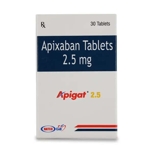 Apixaban tablets 2.5 mg