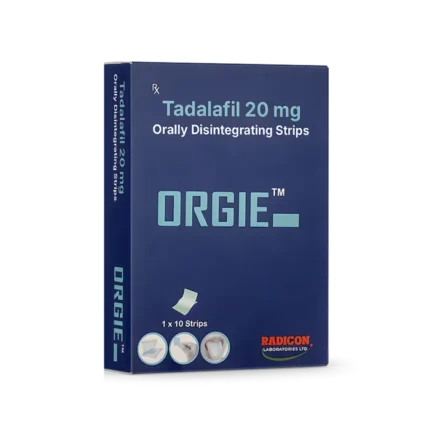 Orgie 20 Mg Tadalafil Oral Strips