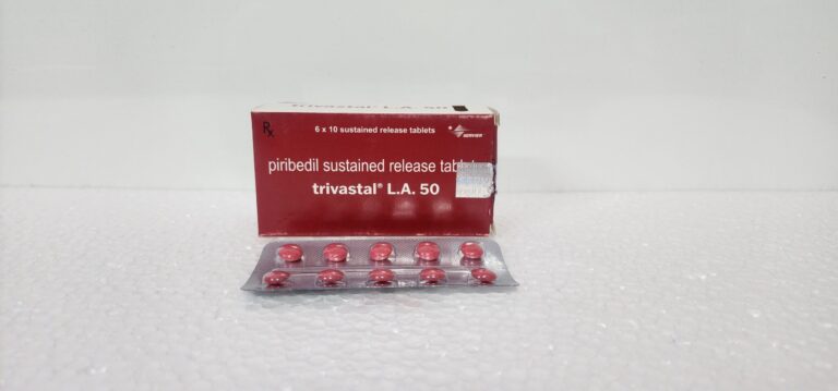 Piribedil tablets Trivastal L.A 50 mg