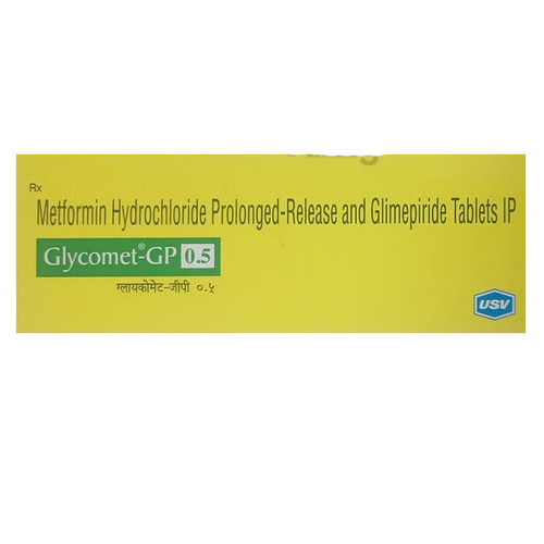 Glimepiride 0.5 mg and Metformin 500 mg