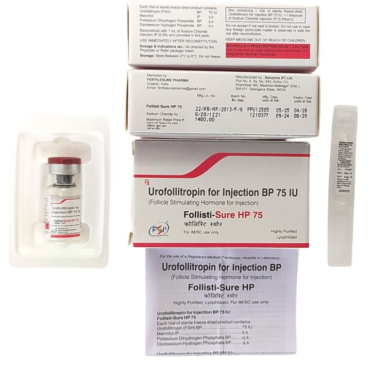 Urofollitropin for Injection BP 75 IU