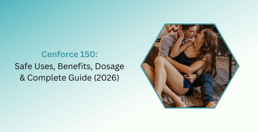 Cenforce 150 Sildenafil tablet for erectile dysfunction treatment