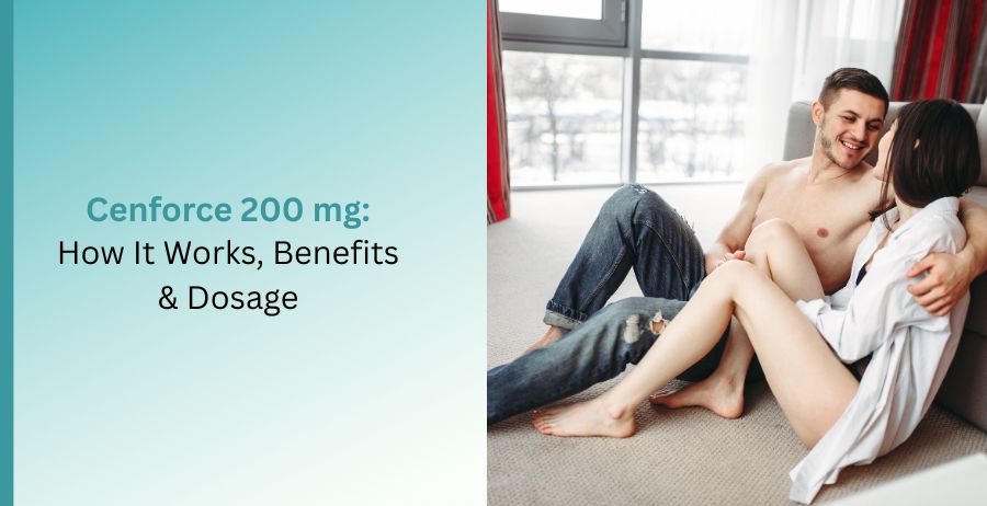 Cenforce 200 mg tablets for erectile dysfunction treatment