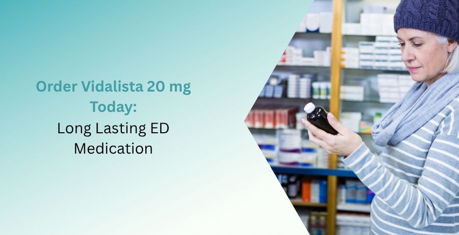 Buy Vidalista 20 mg Online Tadalafil Tablets