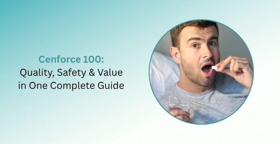 Cenforce 100 Sildenafil tablets with authentic packaging, trusted pharmacy guidance, prescription safety, medication quality checks, and erectile dysfunction treatment information.