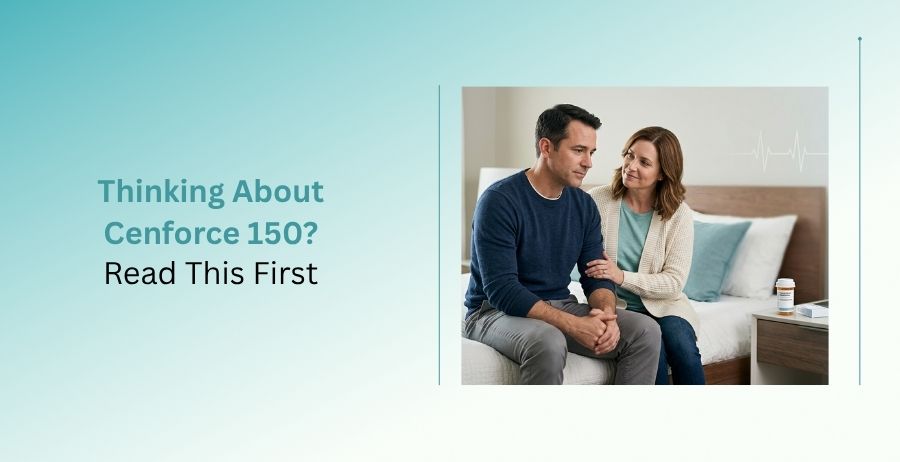 Cenforce 150 Sildenafil tablets with medical guidance on erectile dysfunction treatment, safe dosage, trusted pharmacy selection, and prescription use.
