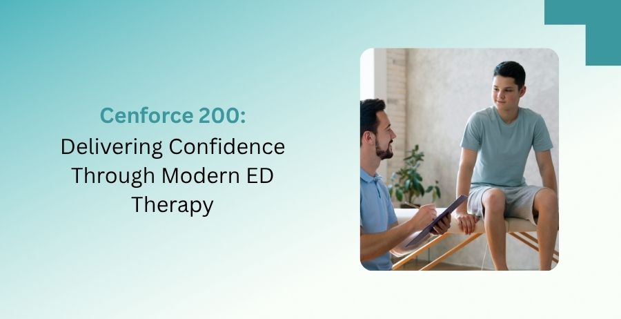 Cenforce 200 sildenafil tablets for erectile dysfunction treatment, highlighting dosage guidance, benefits, side effects, safety precautions, and modern ED therapy solutions.
