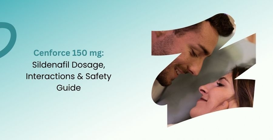 Cenforce 150 mg Sildenafil Dosage, Interactions & Safety Guide