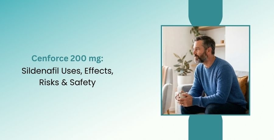 Cenforce 200 mg Sildenafil Uses, Risks & Safety Guide