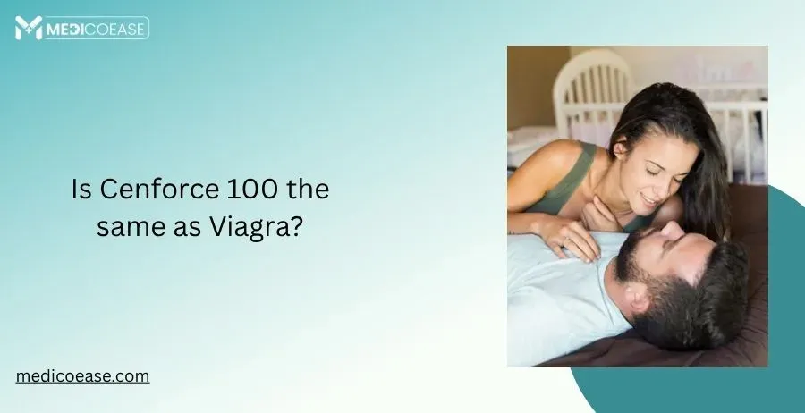 Is Cenforce 100 the same as Viagra?