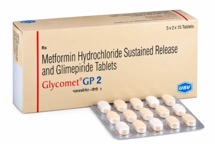 Glimepiride 2 mg+ Metformin 500 mg