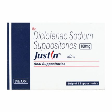 Justin 100mg Suppository